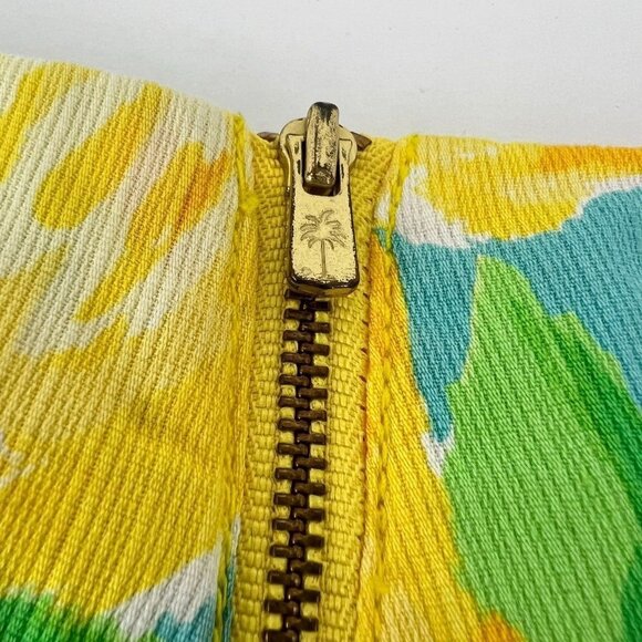 Lilly Pulitzer Deenie Shorts Sunglow Yellow Size 0 Floral - Picture 7 of 8